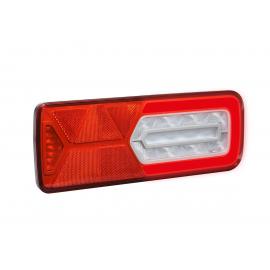 Rear lamp LED GLOWING Right 12V, additional conns, triangle